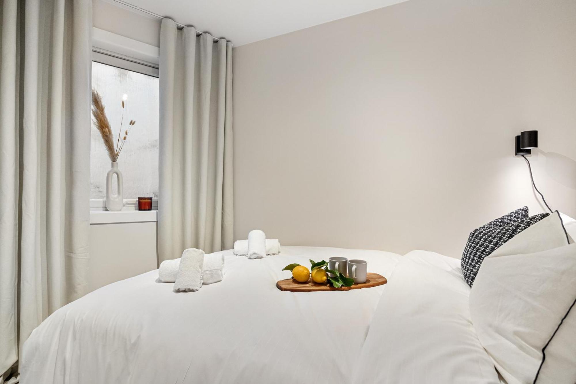ベルゲンKing Bed - Renovated 2024 - 2Br Behind Bryggenアパートメント エクステリア 写真